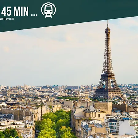 Апартаменты Les Paves De Prague - Pour 4 A 10 Minutes De Disneyland Paris Монтеврен