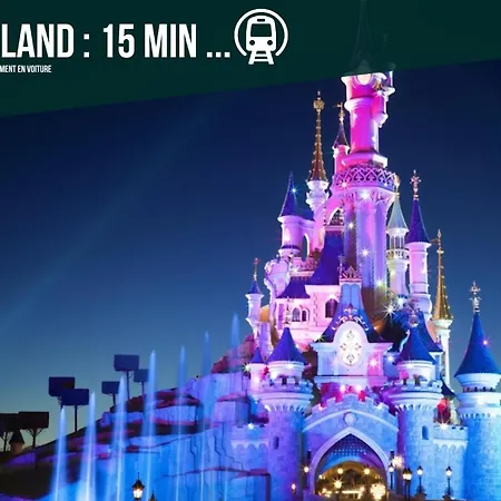 Апартаменты Les Paves De Prague - Pour 4 A 10 Minutes De Disneyland Paris